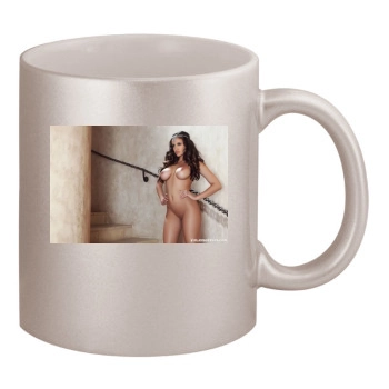 Jaclyn Swedberg 11oz Metallic Silver Mug