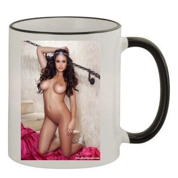 Jaclyn Swedberg 11oz Colored Rim & Handle Mug