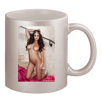 Jaclyn Swedberg 11oz Metallic Silver Mug