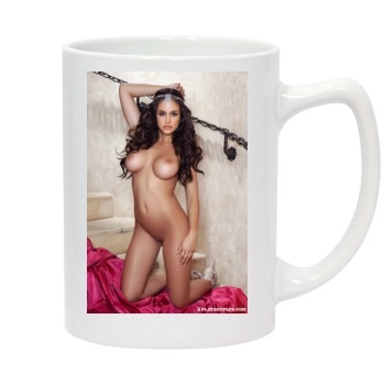 Jaclyn Swedberg 14oz White Statesman Mug