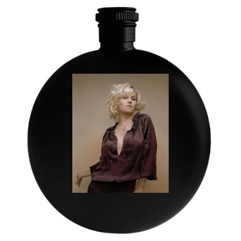 Elisha Cuthbert Round Flask