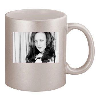 Jasmin Wagner 11oz Metallic Silver Mug