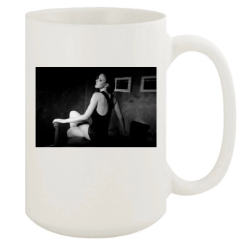 Jasmin Wagner 15oz White Mug