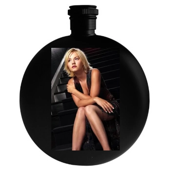 Elisha Cuthbert Round Flask