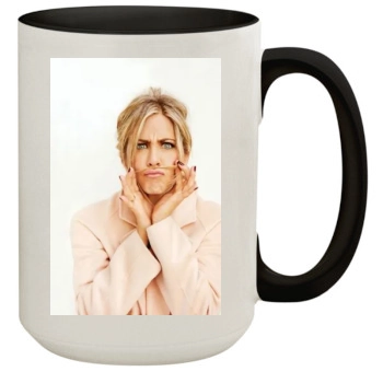 Jennifer Aniston 15oz Colored Inner & Handle Mug