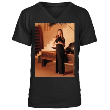 Jennifer Aniston Men's V-Neck T-Shirt