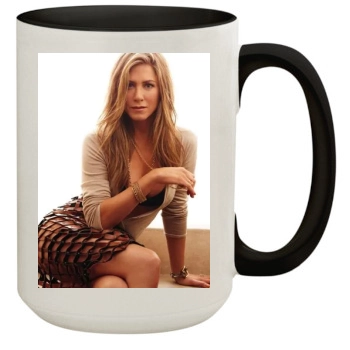 Jennifer Aniston 15oz Colored Inner & Handle Mug