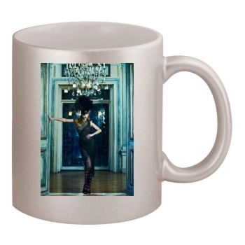 Jennifer Lopez 11oz Metallic Silver Mug