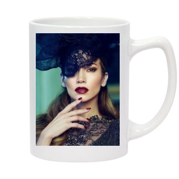 Jennifer Lopez 14oz White Statesman Mug