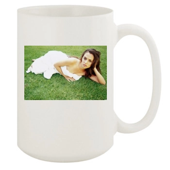 Eliza Dushku 15oz White Mug