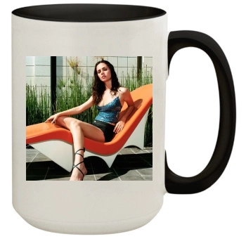 Eliza Dushku 15oz Colored Inner & Handle Mug