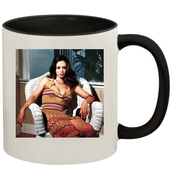 Eliza Dushku 11oz Colored Inner & Handle Mug