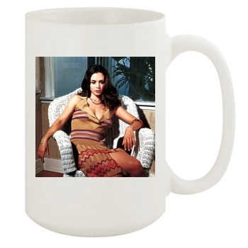 Eliza Dushku 15oz White Mug