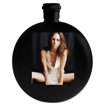 Eliza Dushku Round Flask