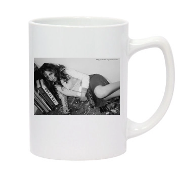 Eliza Dushku 14oz White Statesman Mug