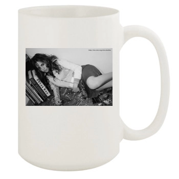 Eliza Dushku 15oz White Mug