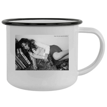 Eliza Dushku Camping Mug