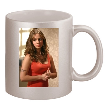 Eliza Dushku 11oz Metallic Silver Mug