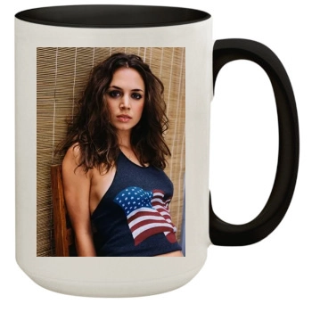 Eliza Dushku 15oz Colored Inner & Handle Mug