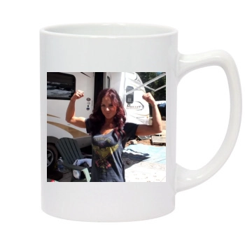 Elena Hight 14oz White Statesman Mug