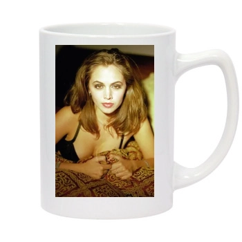 Eliza Dushku 14oz White Statesman Mug