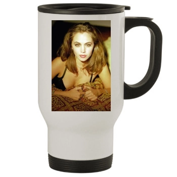 Eliza Dushku Stainless Steel Travel Mug