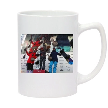 Elena Hight 14oz White Statesman Mug