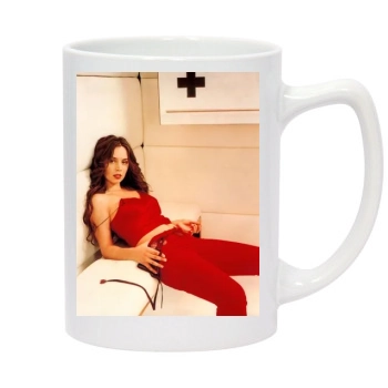 Eliza Dushku 14oz White Statesman Mug