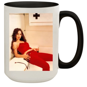 Eliza Dushku 15oz Colored Inner & Handle Mug