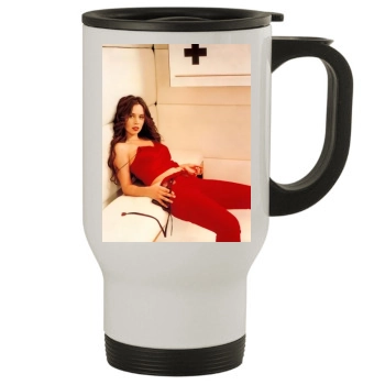 Eliza Dushku Stainless Steel Travel Mug