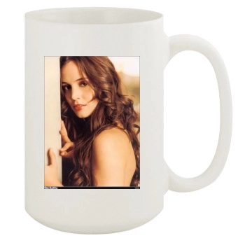 Eliza Dushku 15oz White Mug