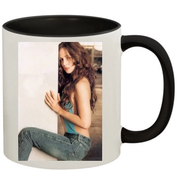 Eliza Dushku 11oz Colored Inner & Handle Mug