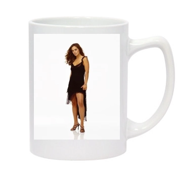 Eliza Dushku 14oz White Statesman Mug