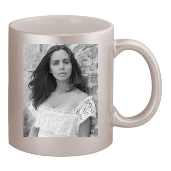 Eliza Dushku 11oz Metallic Silver Mug