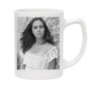 Eliza Dushku 14oz White Statesman Mug