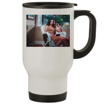 Eliza Dushku Stainless Steel Travel Mug