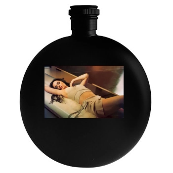 Eliza Dushku Round Flask