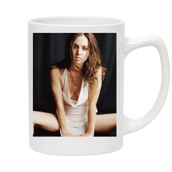 Eliza Dushku 14oz White Statesman Mug