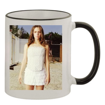 Eliza Dushku 11oz Colored Rim & Handle Mug