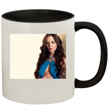 Eliza Dushku 11oz Colored Inner & Handle Mug