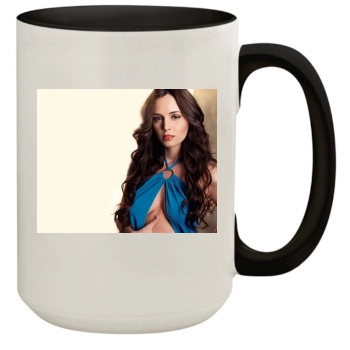 Eliza Dushku 15oz Colored Inner & Handle Mug