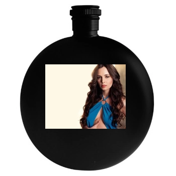 Eliza Dushku Round Flask