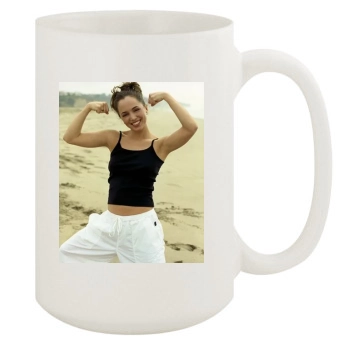 Eliza Dushku 15oz White Mug