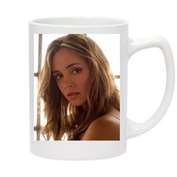 Eliza Dushku 14oz White Statesman Mug