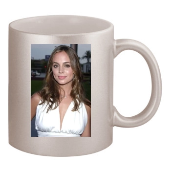 Eliza Dushku 11oz Metallic Silver Mug