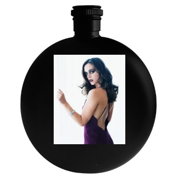 Eliza Dushku Round Flask