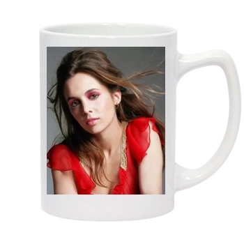 Eliza Dushku 14oz White Statesman Mug