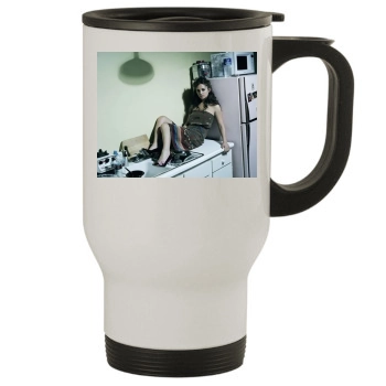 Eliza Dushku Stainless Steel Travel Mug