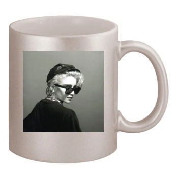 Madonna 11oz Metallic Silver Mug