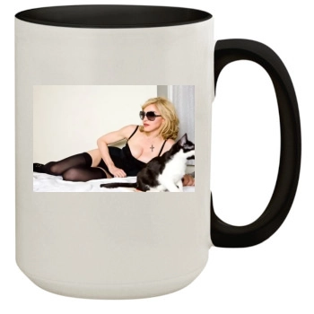 Madonna 15oz Colored Inner & Handle Mug